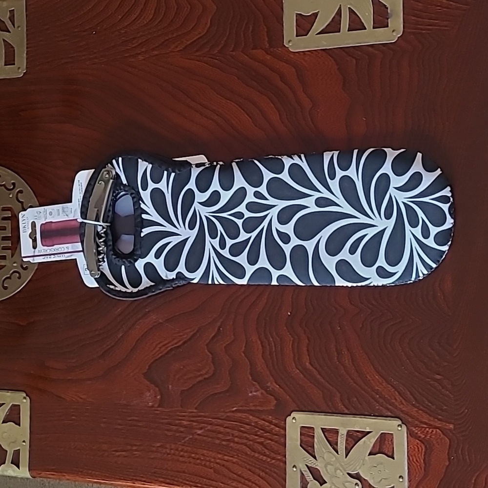 Wine Bottle Carrier Bag & Corkscrew